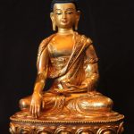 Buddha Shakyamuni descends from heaven