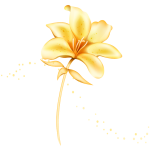 Golden flower